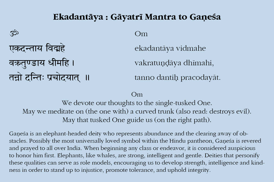 Ganesha Gayatri Mantra